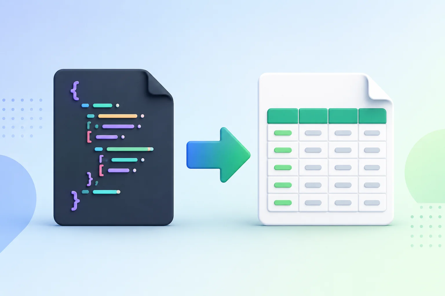 آموزش تبدیل JSON به CSV آنلاین
