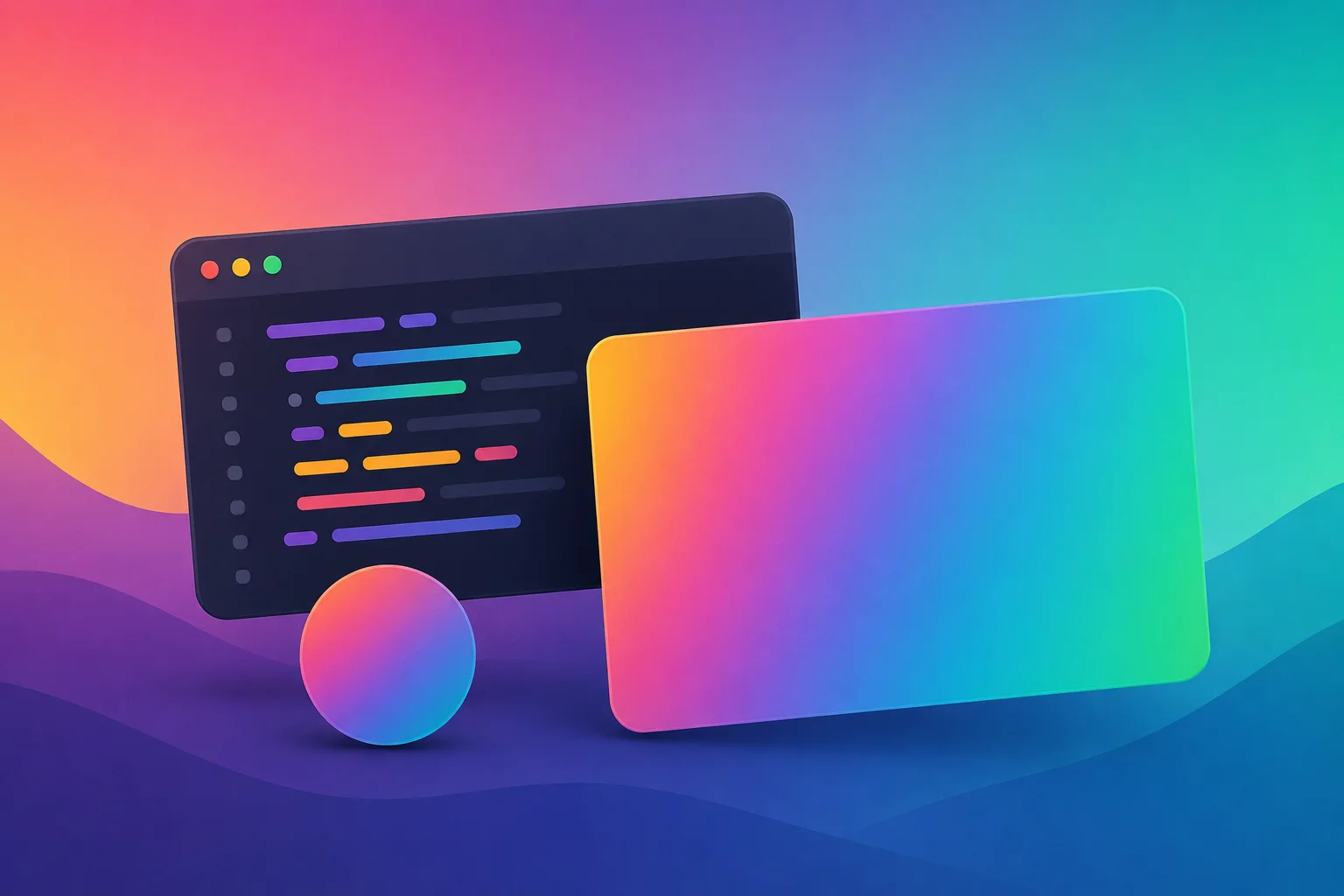 چگونه گرادیان CSS بسازیم؟ آموزش کامل ساخت Gradient حرفه‌ای در CSS