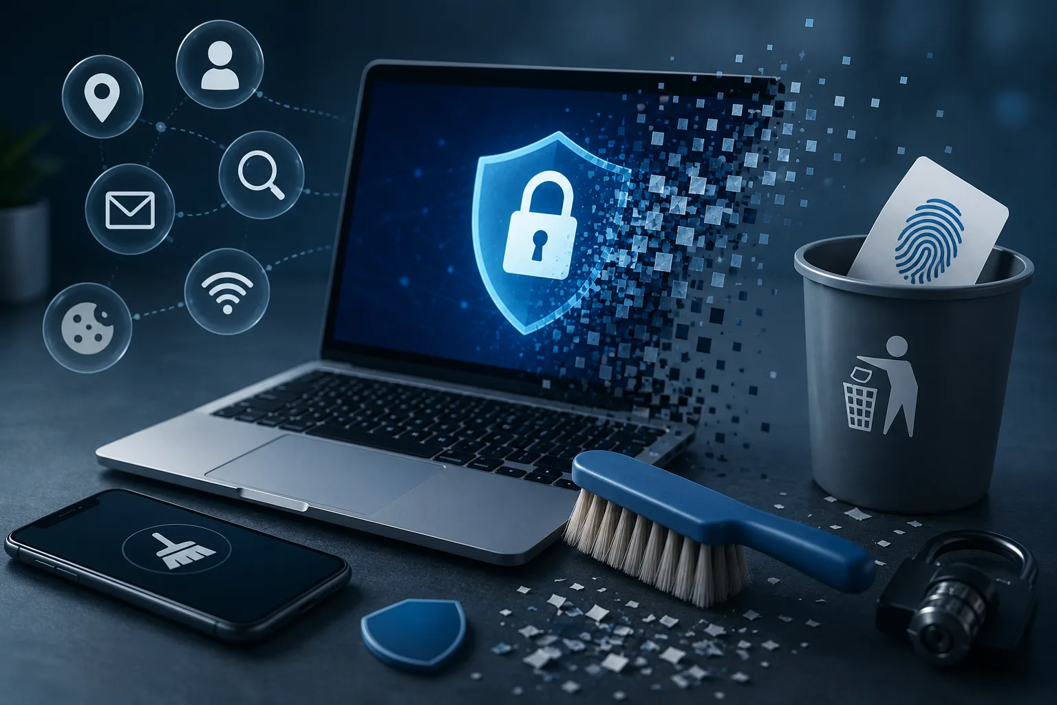 ابزارهای حذف ردپای دیجیتال و پاک‌سازی حریم خصوصی
