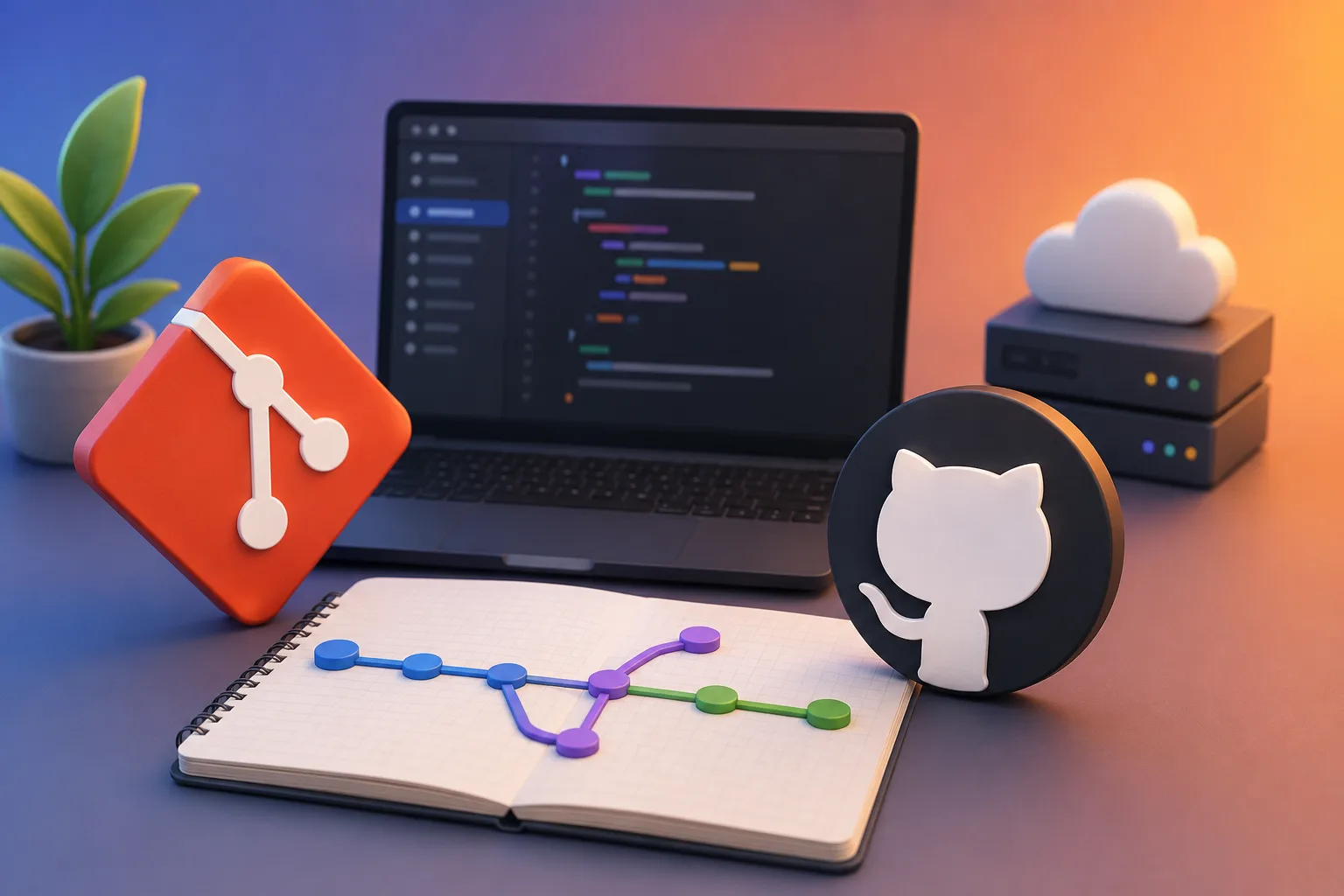 آموزش کامل Git و GitHub برای برنامه‌نویسان مبتدی؛ از صفر تا حرفه‌ای